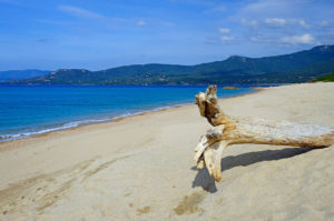Capu Laurosu beach near Propriano in the beautiful Gulf of Valinco.﻿