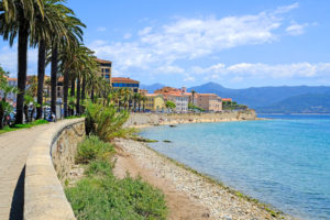 Ajaccio harbours a 16th-century Citadel embraced by elegant palm-lined boulevards.