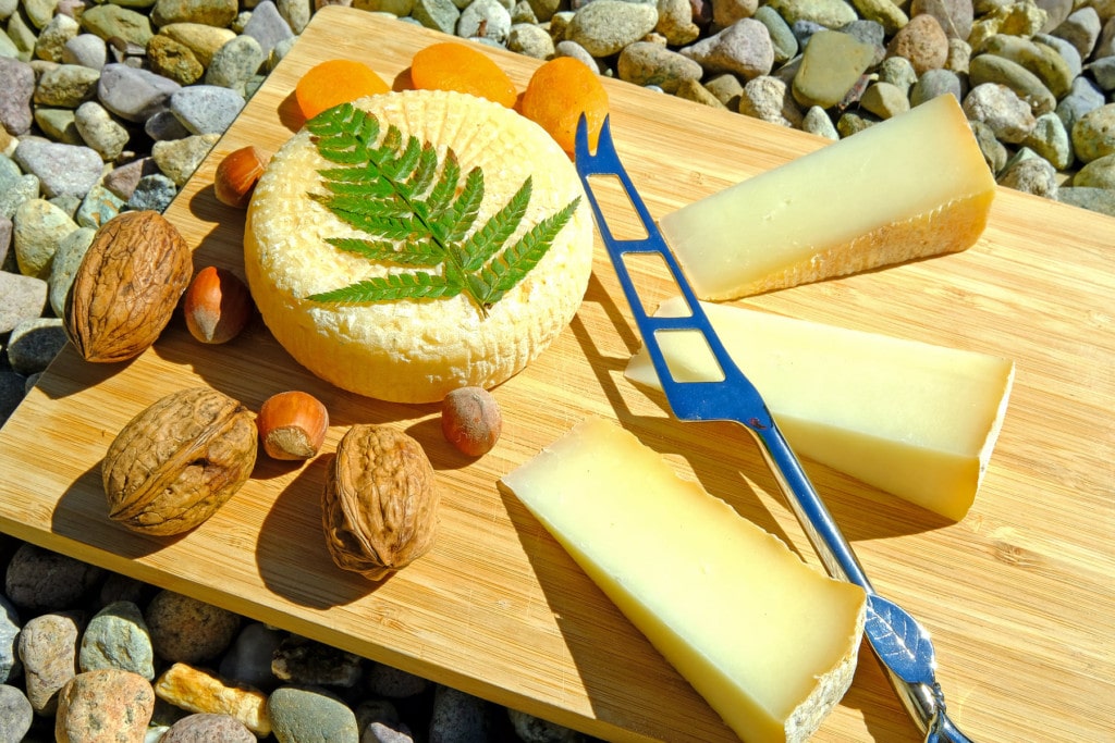 Corsican cheese is made exclusively with either sheep or goat's high-quality milk.