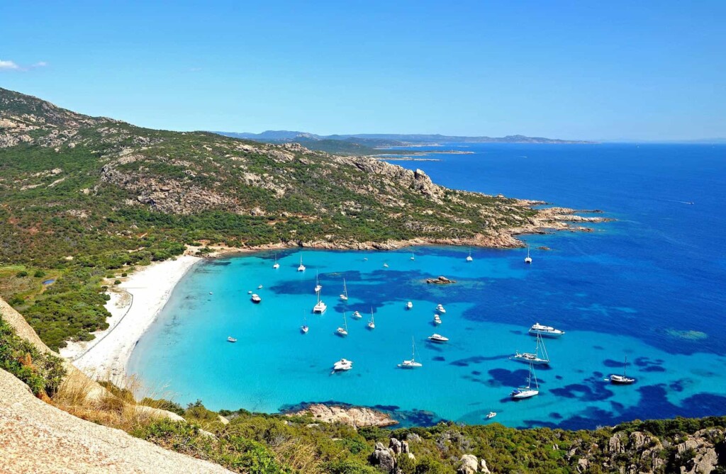 Intensely blue Plage de Roccapina rivals Palombaggia for the title of the best beach in Corsica.