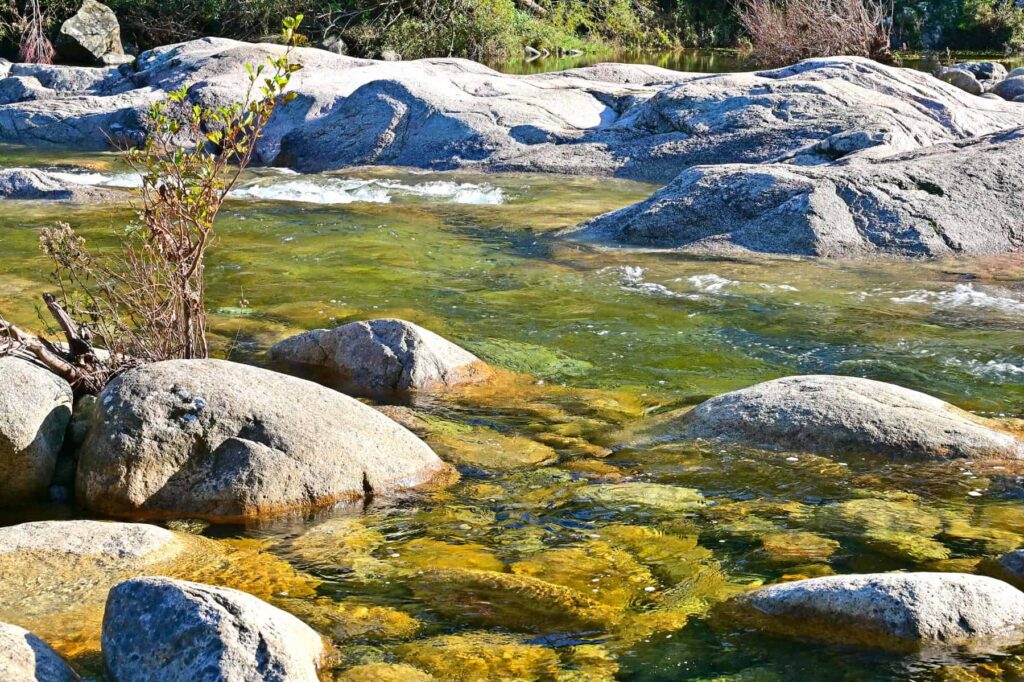 Corsica’s rivers offer fantastic swimming opportunities, but safety should always come first.