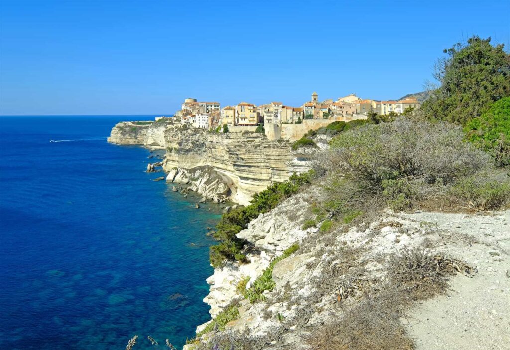The coastal hike to Capo Petrusato near Bonifacio offers some of the best seascapes in the Mediterranean.