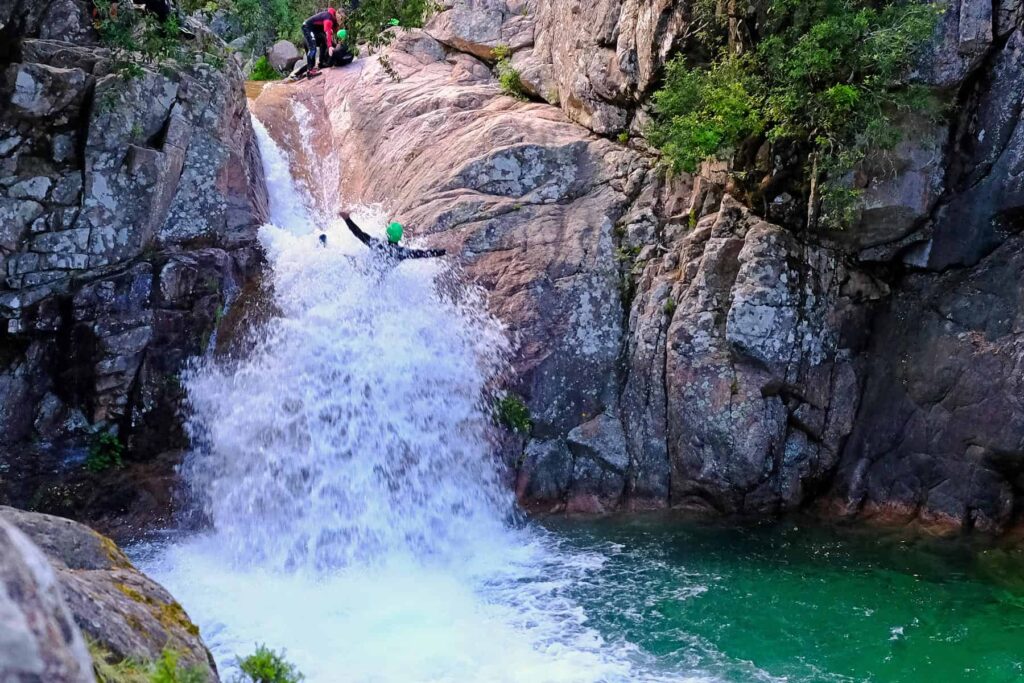 Gorges d’Asco is one of Corsica’s prime destinations for canyoning and water hikes.