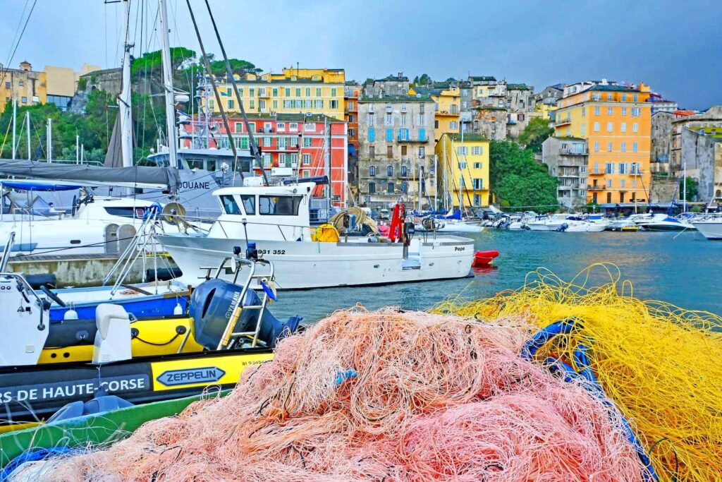Bastia's atmospheric Old Port is home to A Notte di a Memoria, a historical reenactment of events from the city's past.