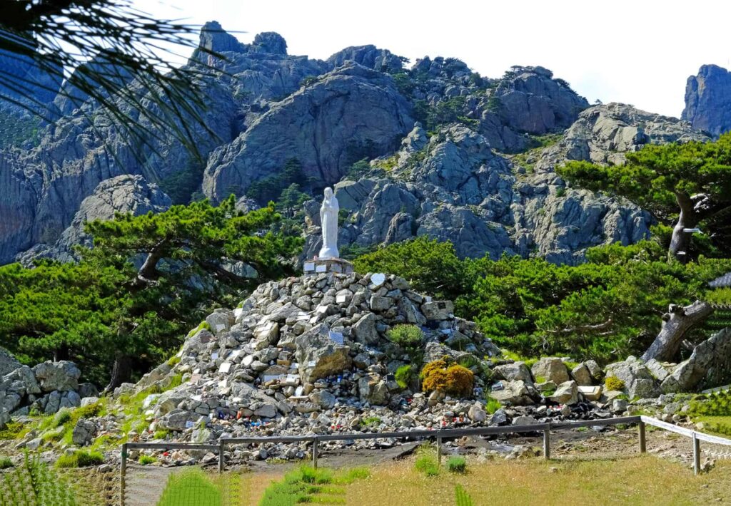 In August, you may join a magical pilgrimage celebrating the Virgin Mary in the mountains of Bavella.