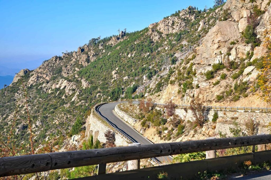 Bocca di Sorba's twists and turns attract drivers and bikers looking for a thrilling road trip.