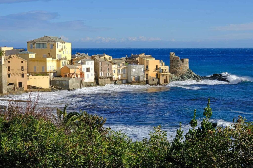 Erbalunga, a picturesque fishing village erected on a tiny peninsula of Cap Corse's east coast.