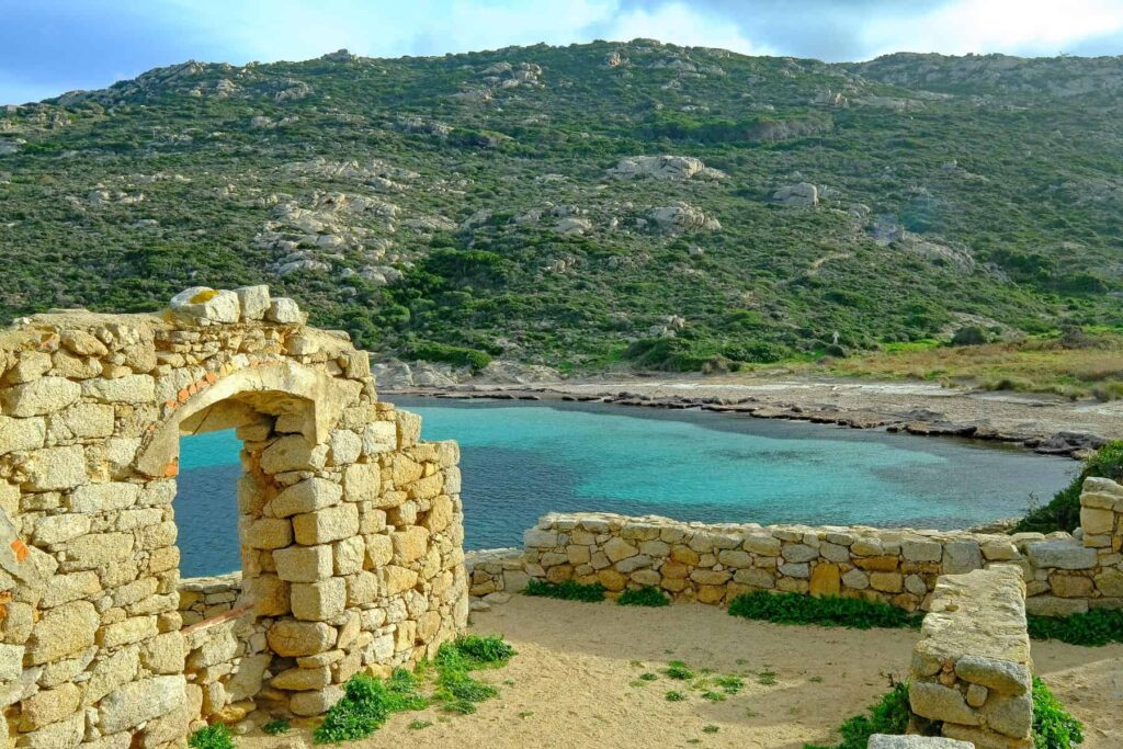 Step off the beaten path to discover Alga Beach, a peaceful coastal gem just outside Calvi.