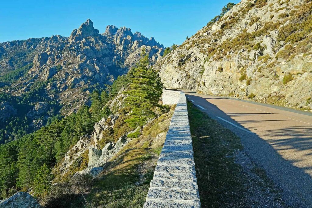 One of Corsica’s most iconic scenic routes, the Bavella drive delivers a wealth of natural highlights.