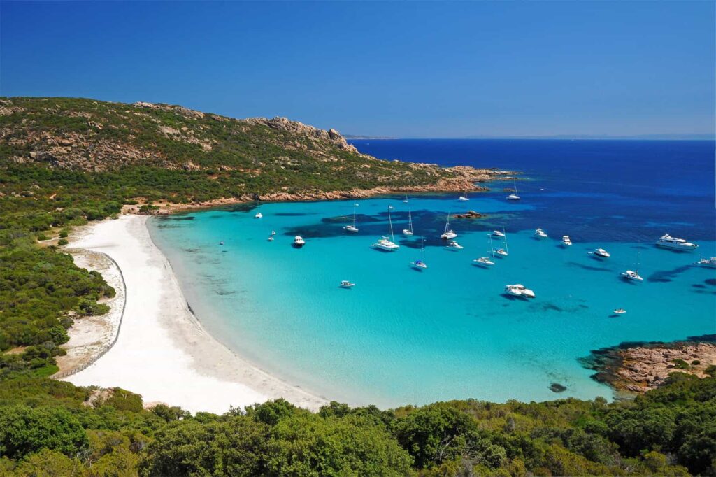 Unspoilt and remote, Roccapina offers a wild beach experience away from the bustle of coastal resorts.