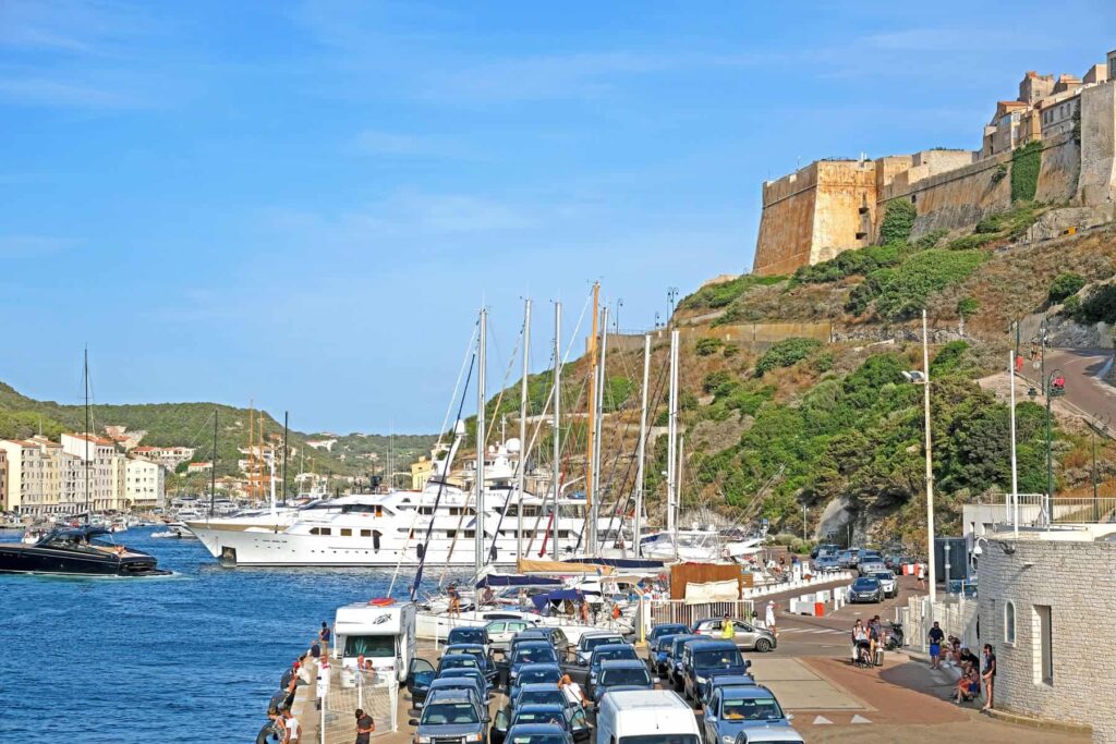 Drop off your car in Bonifacio and hop on a ferry to Sardinia to continue your island adventure.