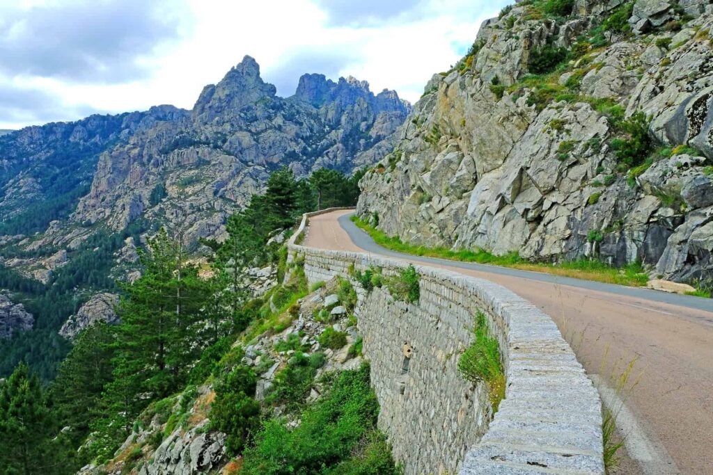 The famous Bavella Drive takes you through South Corsica’s most breathtaking mountain scenery.