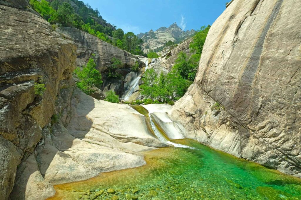 While mobile coverage is fairly reliable in towns, it can be patchy in Corsica's remote mountain areas and canyons.