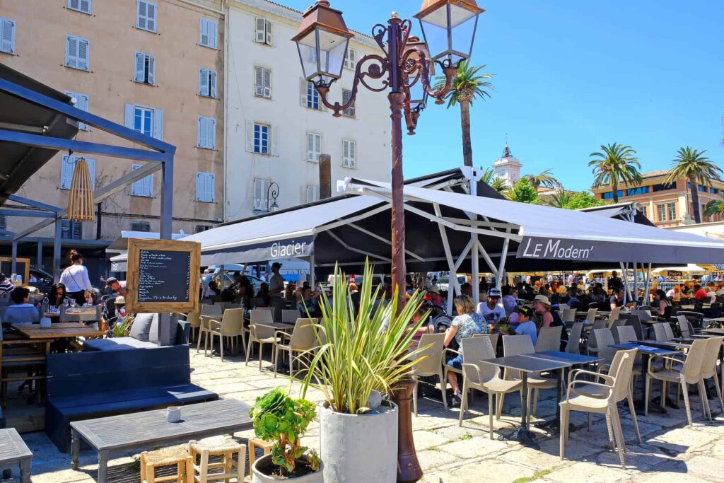 Corsica's social life centres around restaurants, cafés, and relaxed clubs in larger towns.