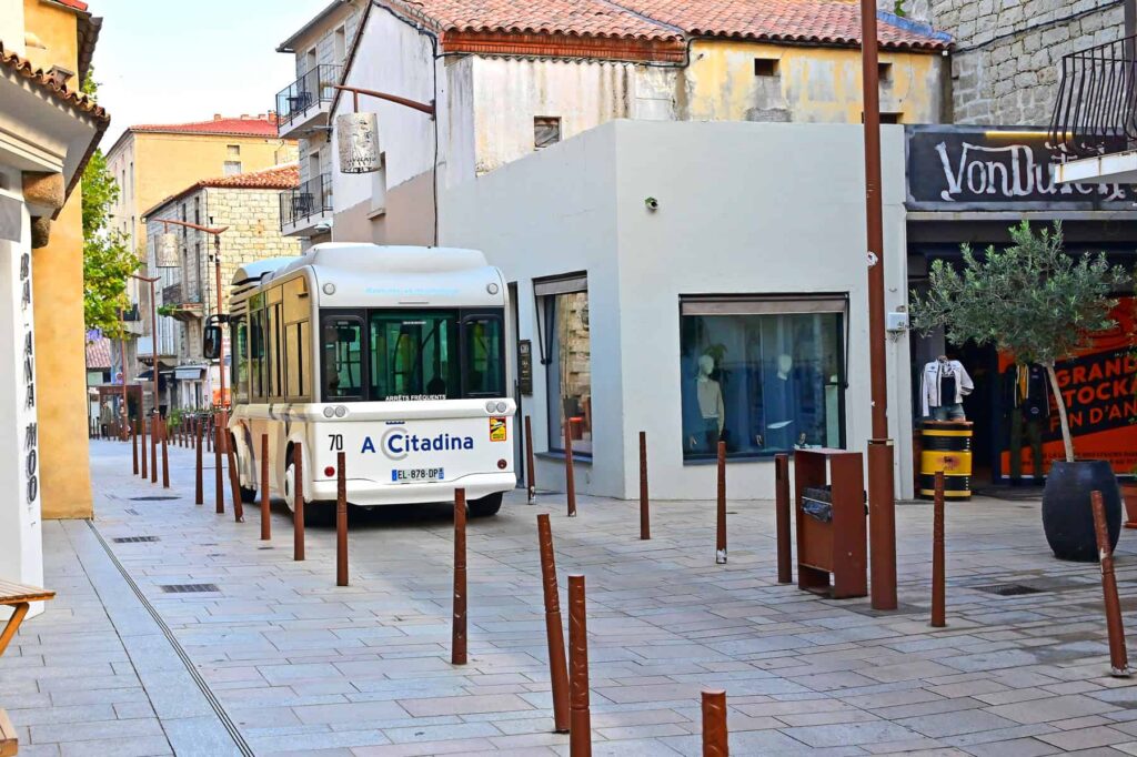 Corsica’s public transport is limited, connecting main towns and many areas still require a car.