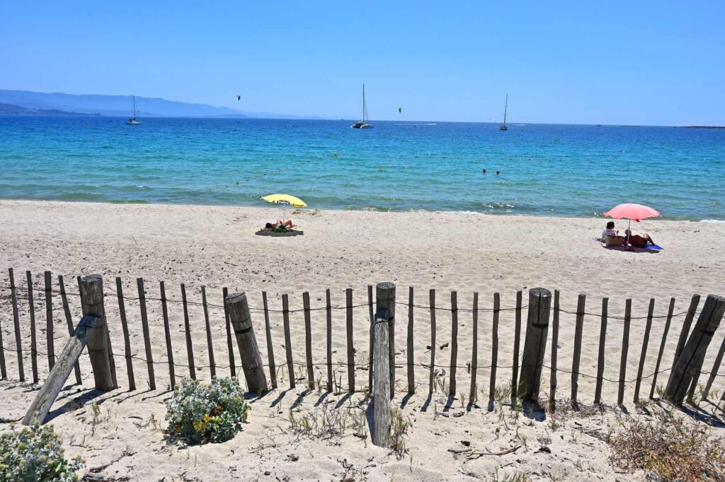 Easily accessible from central Ajaccio, Plage du Ricanto offers a full range of beach facilities to ensure a fun day under the sun.