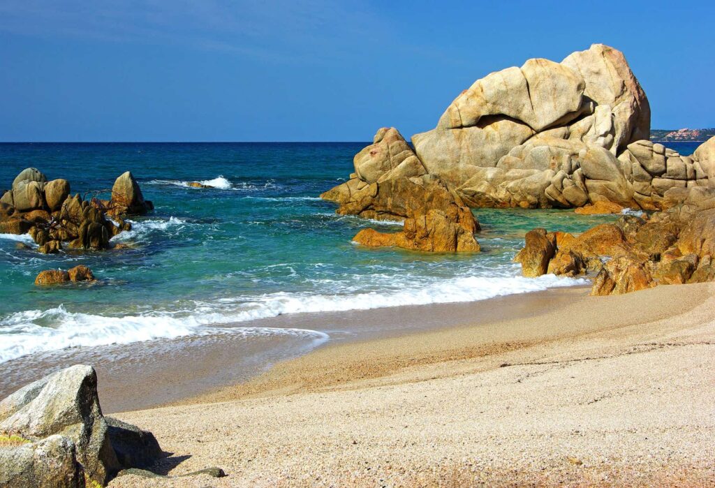 The charming coves of Olmeto-Plage shelter some of the best beach hotels in Corsica.