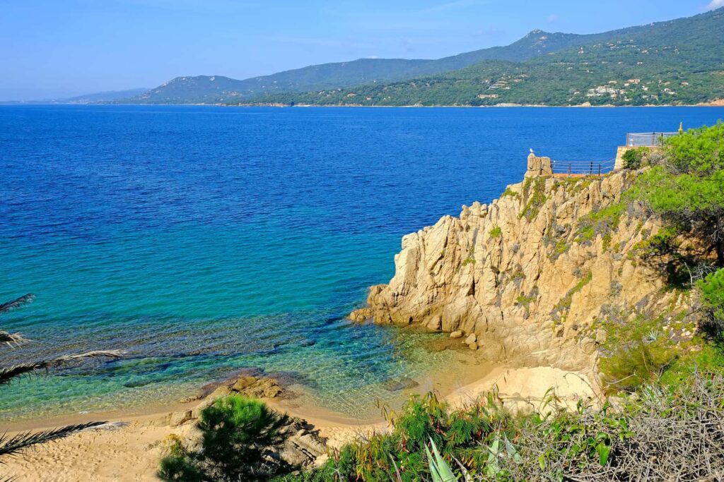 The coastline of Propriano dazzles with turquoise coves and serene creeks, perfect for exploring underwater life.