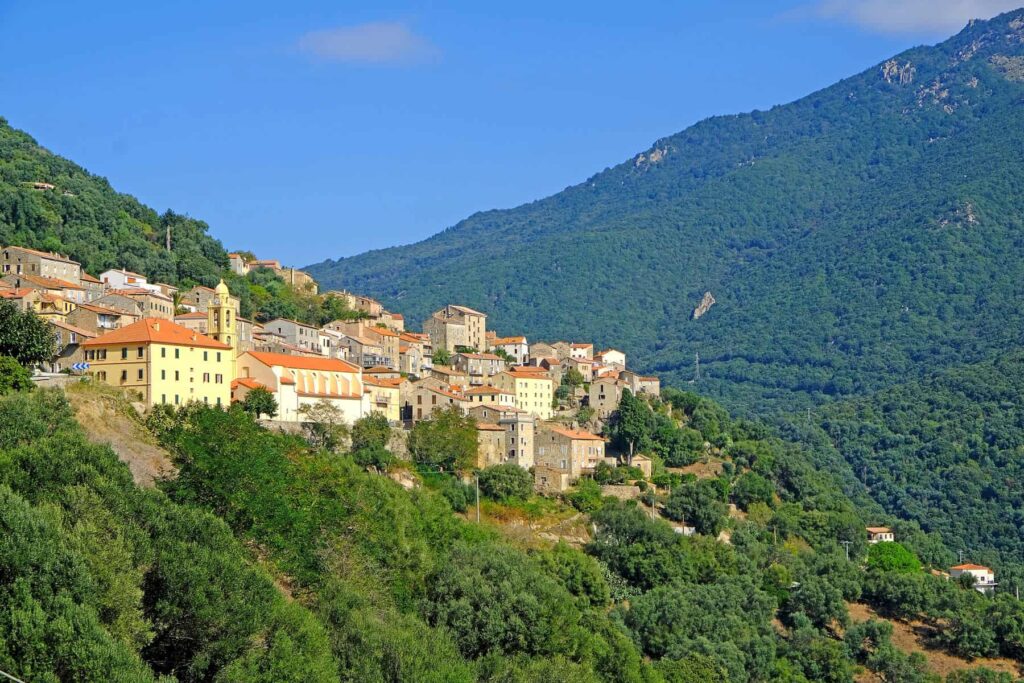 Scattered around Propriano, perched villages, like Olmeto, offer an intimate peek at traditional Corsican life.