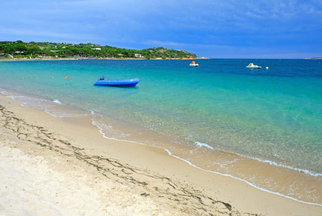 Along Cala Rossa’s shore lies one of Corsica’s iconic luxury hotels, offering a private haven for visiting stars.