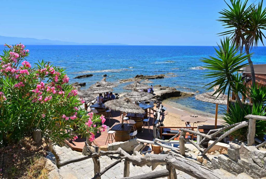 Corsican dining highlights homemade specialties made with locally sourced ingredients, served in scenic locations.