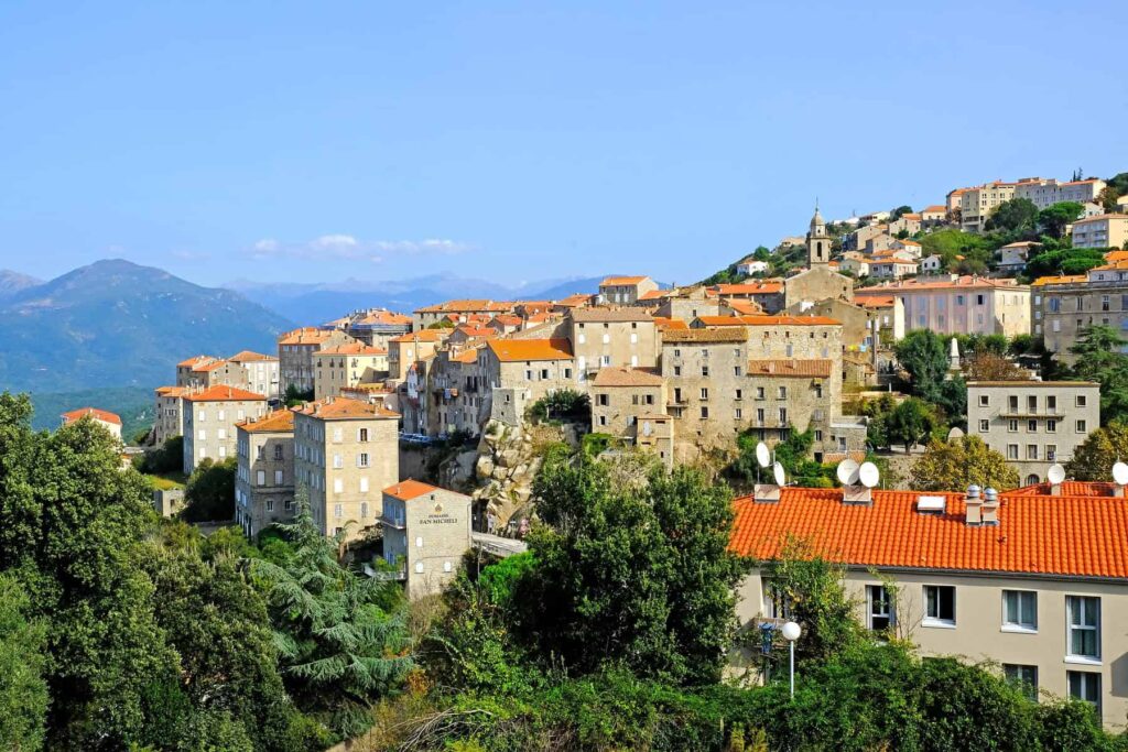 Sartène's granite houses and narrow streets give it an authentic, timeless feel.