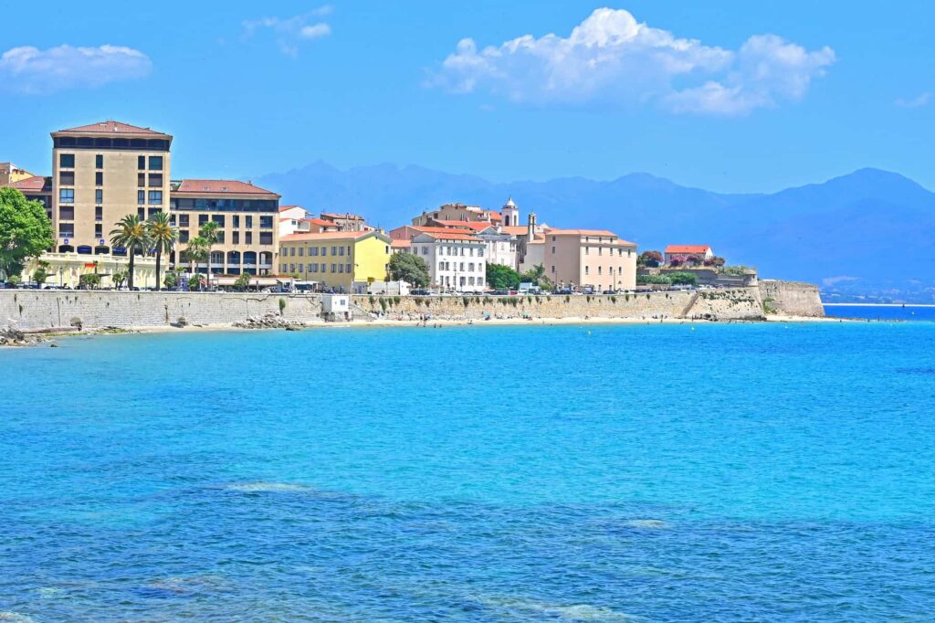 Set in a scenic bay, Ajaccio offers a wealth of beautiful beaches that rival those in more far-flung destinations.