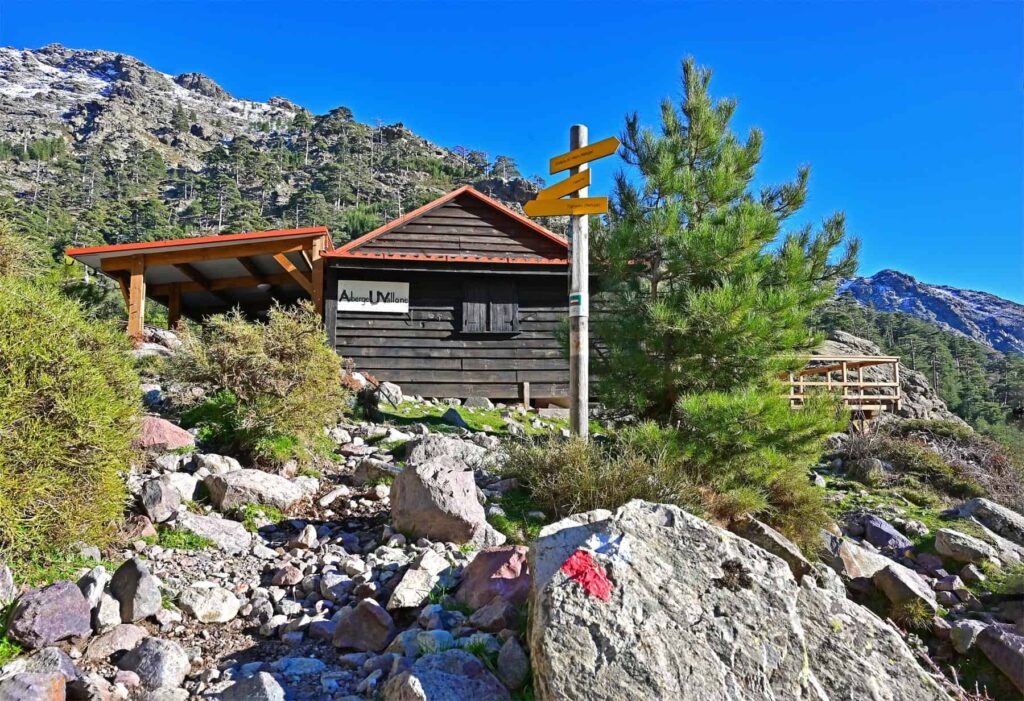 Bergerie de Ballone- GR20 hikers' iconic stage 4 stopover amid Corsica's wild peaks.