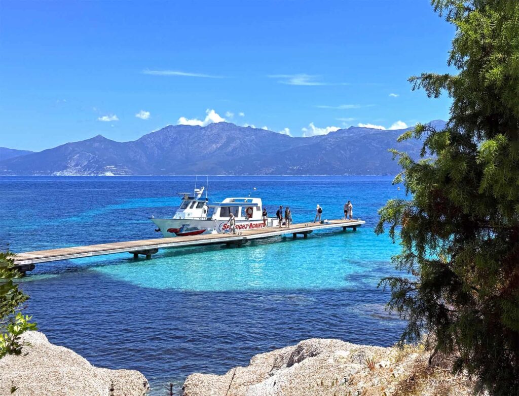 A scenic boat ride is the quickest way to reach Plage de Lotu.