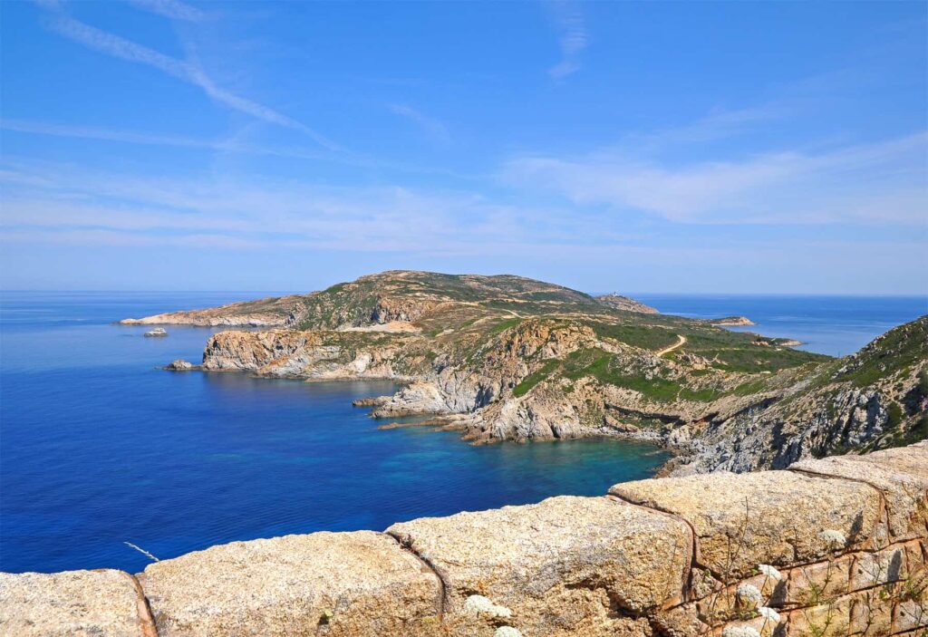 One of the most scenic walks near Calvi follows the rugged coastline of Revellata Peninsula.