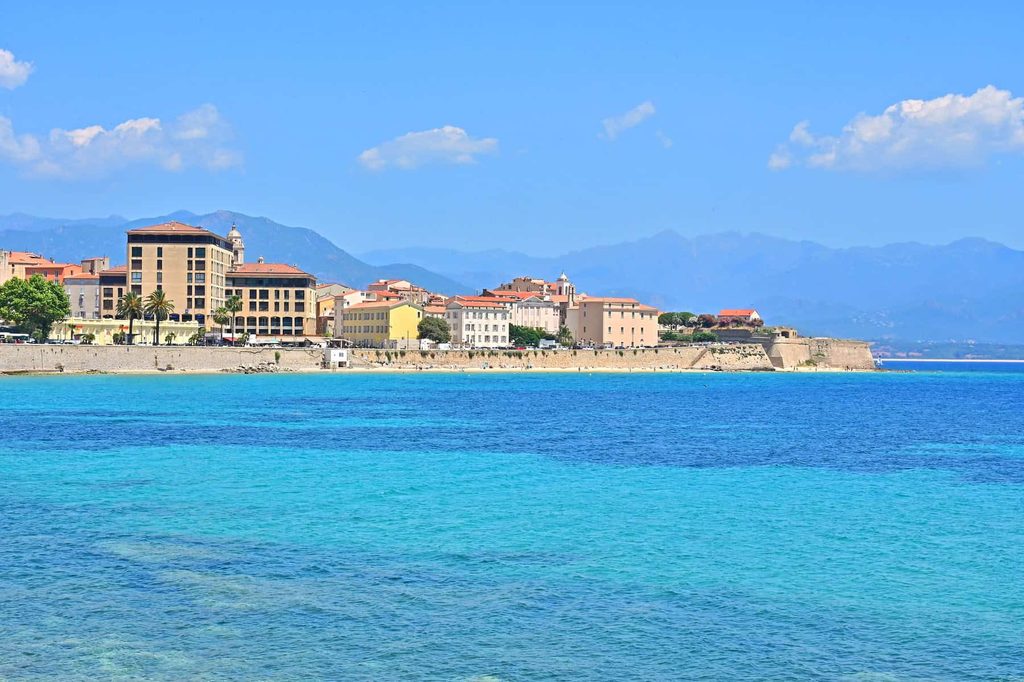 Ajaccio Airport is conveniently located just outside Corsica’s capital.