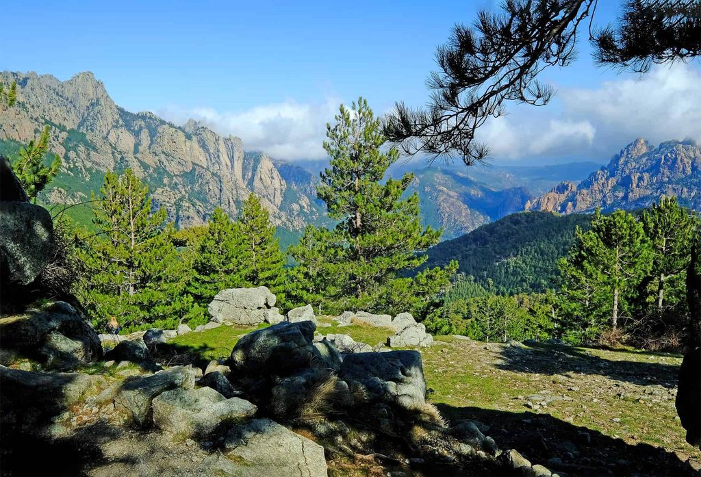 Weather can change quickly in the Bavella massif- always check forecasts before setting out.